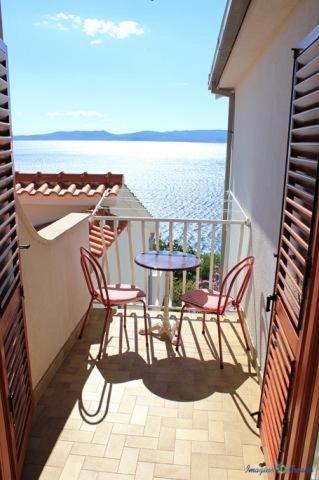Studio Apartment In Pisak With Sea View, Balcony, Air Conditioning, Wi-Fi Eksteriør bilde