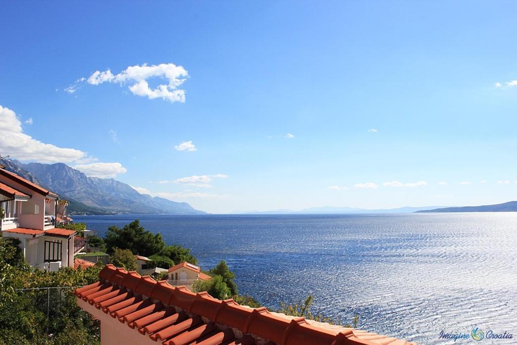 Studio Apartment In Pisak With Sea View, Balcony, Air Conditioning, Wi-Fi Eksteriør bilde